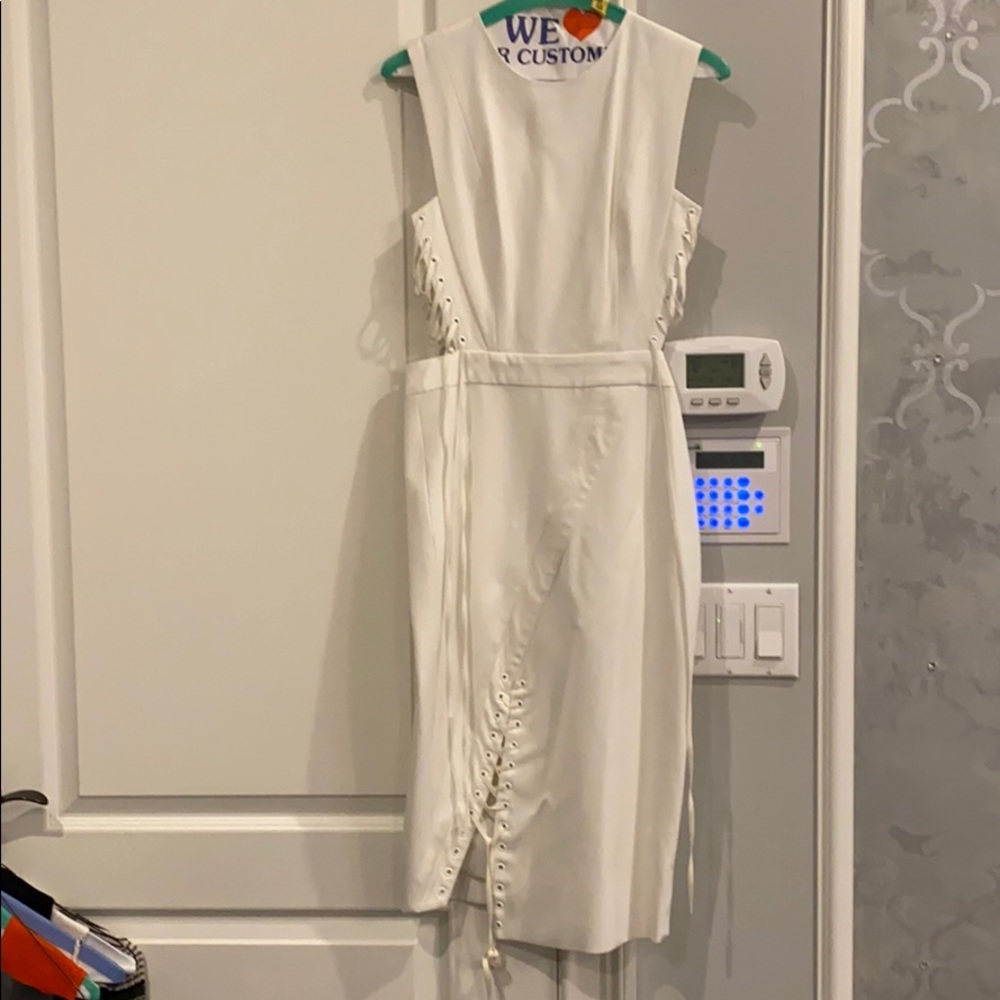 Authentic Mason tie midi dress size 2